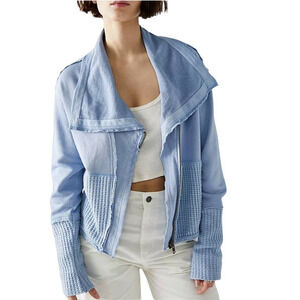 Free People Women's Size XS Blue Hazel Cardigan Sweater